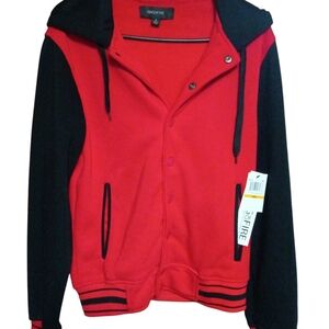 Ring of Fire Red and Black Hoodie